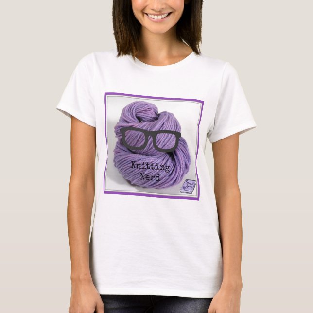 HandarbeteNerd Tee Shirt (Framsida)