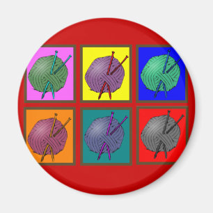 HandarbetePopart gåvor Magnet