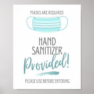 Handavhjälpare har tillhandahållits, masker krävs poster