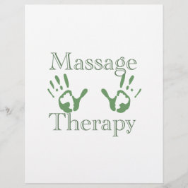 Handavtryck för massageterapi