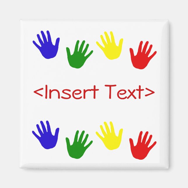 Handavtryck Magnet (Framsidan)