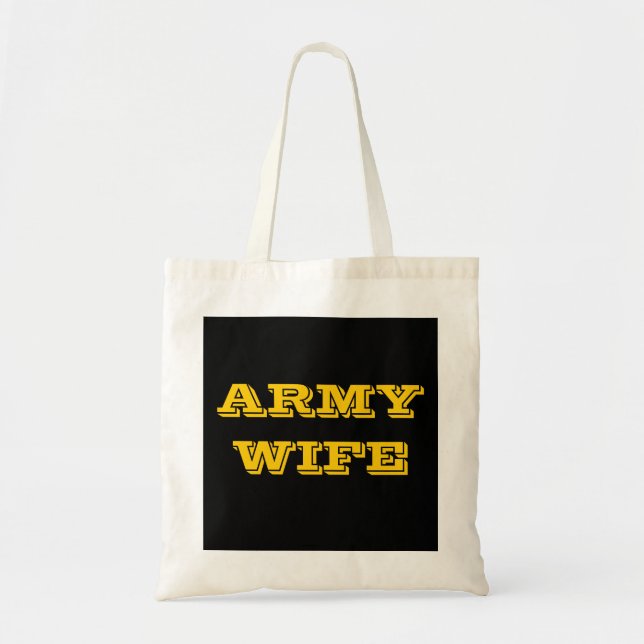Handbag Army-frun Tygkasse (Framsidan)