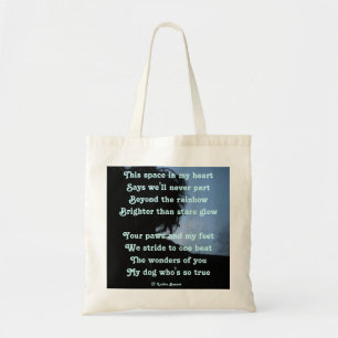Handbag Dikt Ode to Hundar by Ladee Basset Tygkasse