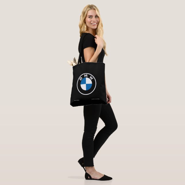 handbag for women designed in BMW style Tygkasse (På modell)