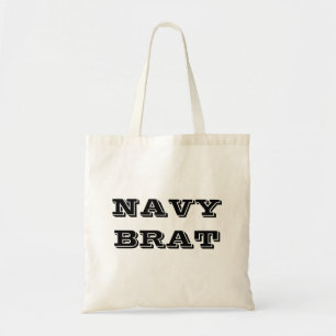 Handbag Navy Brat Tygkasse