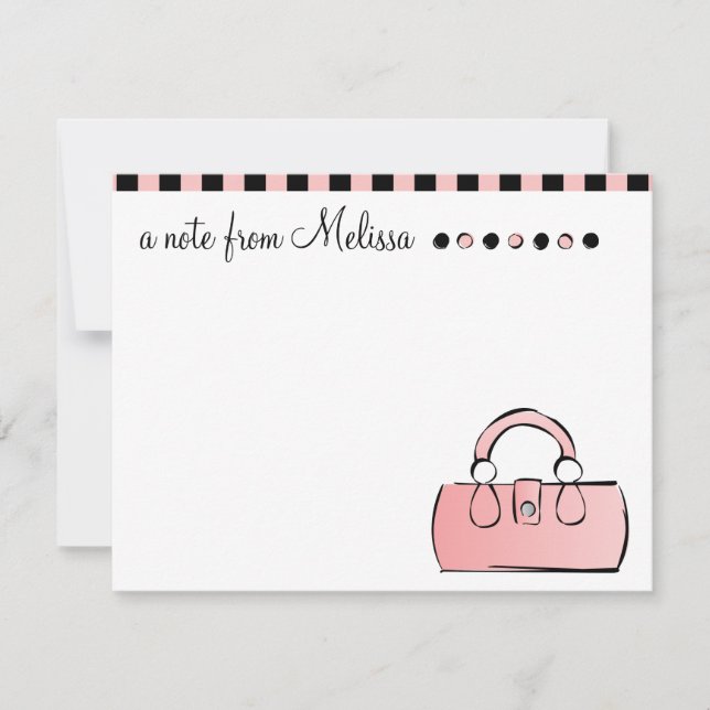 Handbag Note Card Anteckningskort (Framsida)