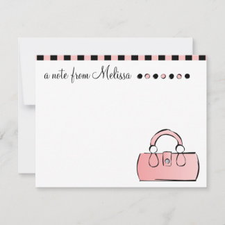 Handbag Note Card Anteckningskort