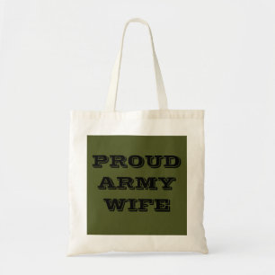 Handbag Proud Army-fru Tygkasse