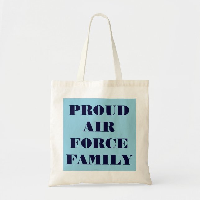 Handbag Proud Luft Force-familjen Tygkasse (Framsidan)