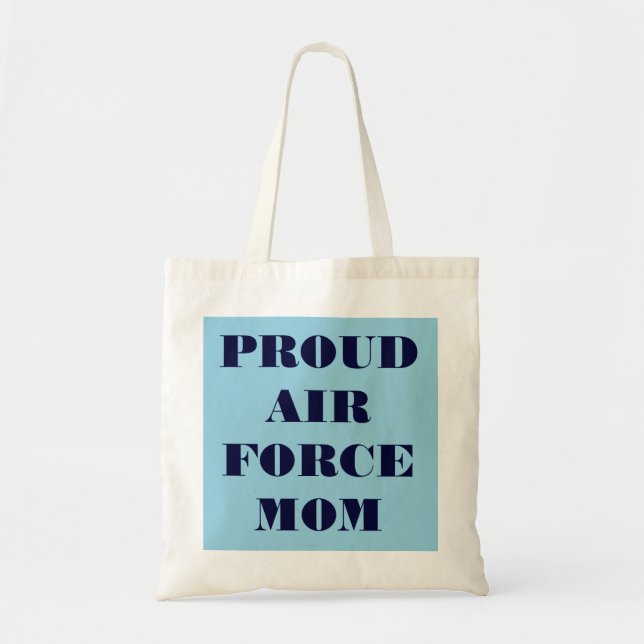 Handbag Proud Luft Force Mamma Tygkasse (Framsidan)