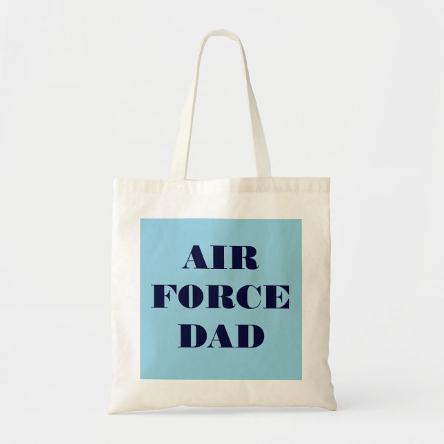 Handbag Proud Luft Force Pappa Tygkasse (Framsidan)
