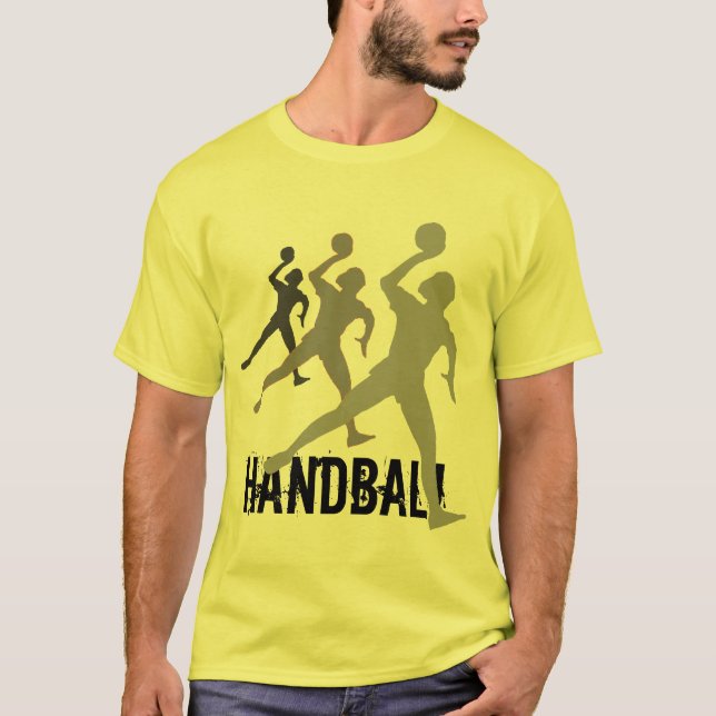 HANDBALL, BALONMANO T-SHIRT (Framsida)