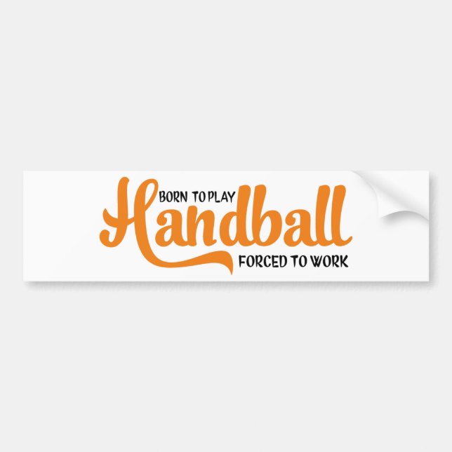 handball bildekal (Framsidan)