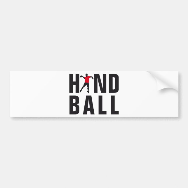 Handball Bildekal (Framsidan)