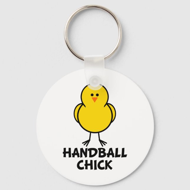 Handball-Chick Nyckelring (Framsida)