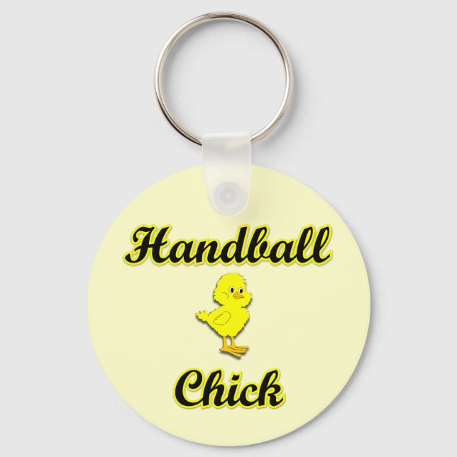 Handball-Chick Nyckelring (Framsida)