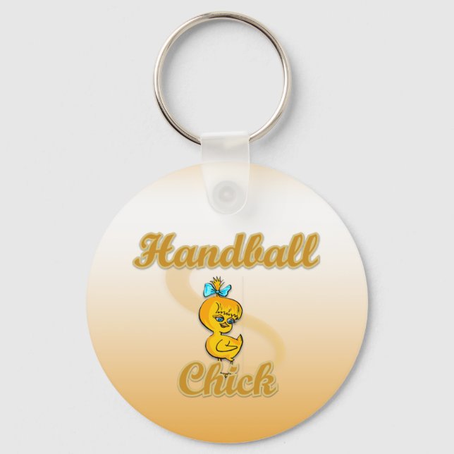 Handball-Chick Nyckelring (Framsida)