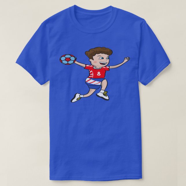 Handball Classic TShirt T Shirt (Design framsida)