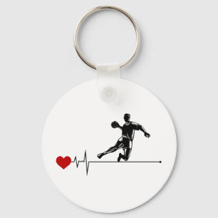 Handball Coach Handballer Funny Say Nyckelring