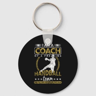 Handball Coach Throwing Team Sports Goal Gift Nyckelring
