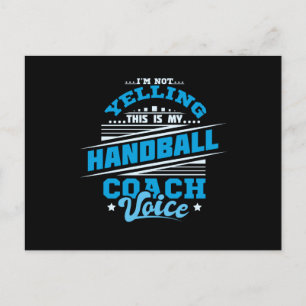 Handball Coach Vykort