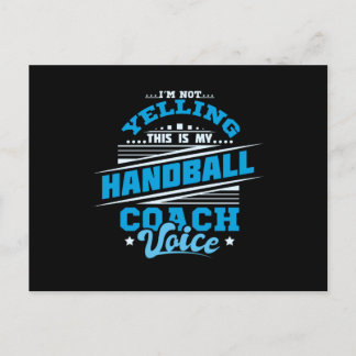 Handball Coach Vykort