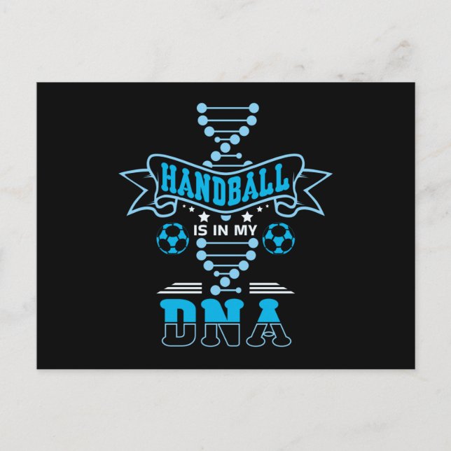 Handball-DNA Vykort (Framsida)