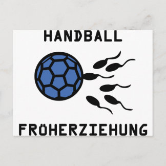 Handball Früherziehung-ikon Vykort