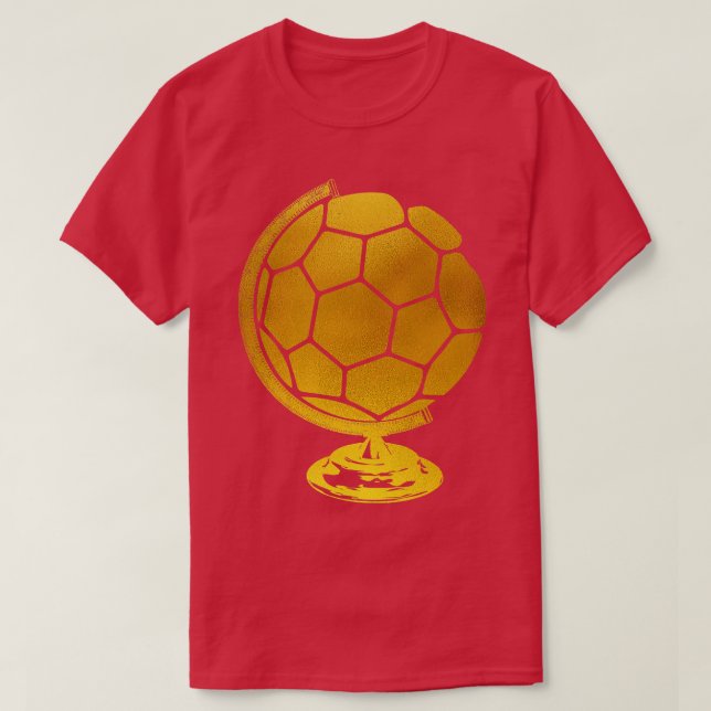 Handball Globe T Shirt (Design framsida)
