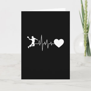 Handball Handball Player-pulsslag Kort