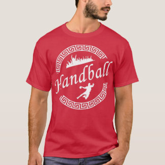 Handball Handballer Boll Sports Teamsport am T Shirt