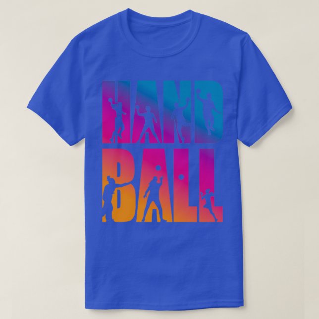 Handball Handballer Gift T Shirt (Design framsida)
