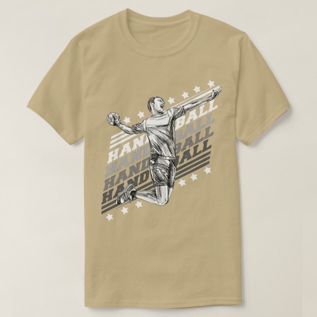 Handball Hobby 6 T Shirt (Design framsida)
