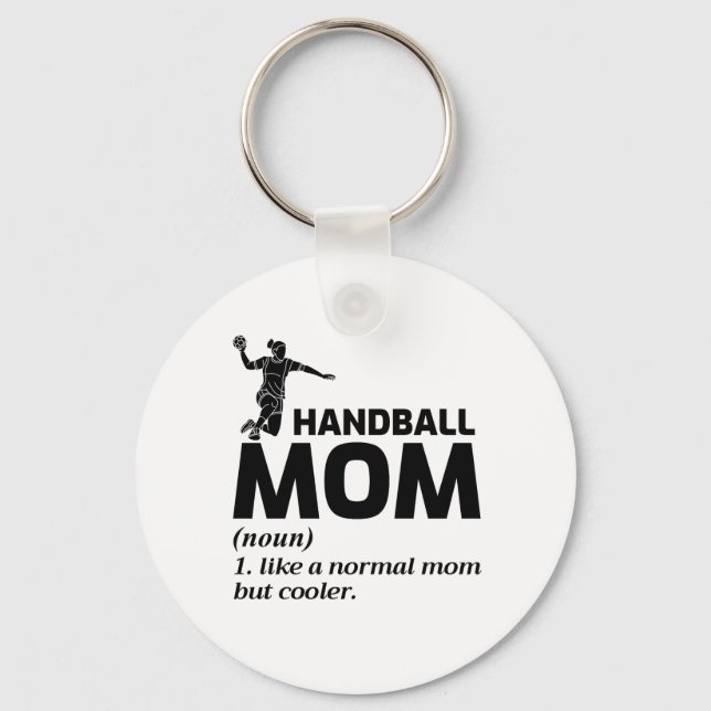 Handball Mamma Mors dag Nyckelring (Framsida)