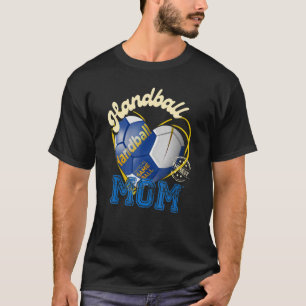 Handball Mamma Womens Cheer Handball Mamma Mor Da T Shirt