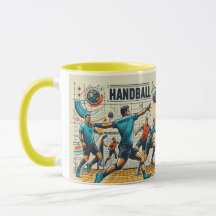 Handball mugg