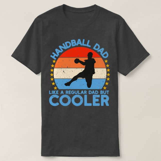 HANDBALL PAPPA LIKSOM REGELBUNDET PAPPA MEN COOLER T SHIRT (Design framsida)