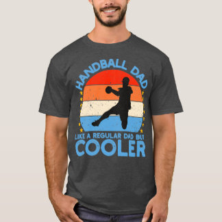 HANDBALL PAPPA LIKSOM REGELBUNDET PAPPA MEN COOLER T SHIRT