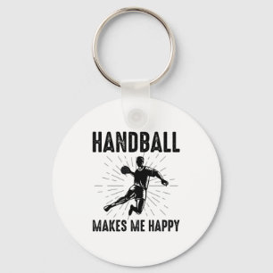 Handball Player Sport Team Handballer Funny Say Nyckelring