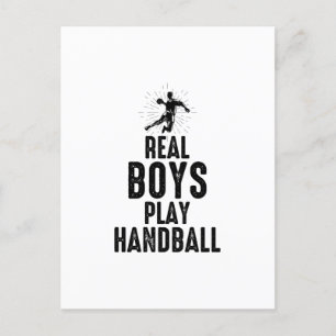 Handball Player Sport Team Handballer Funny Say Vykort