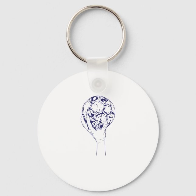 Handball Pokal Nyckelring (Framsida)