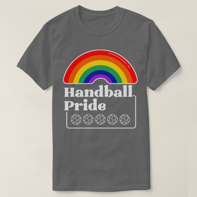 Handball-Pride LGBTQIA Gay T Shirt (Design framsida)