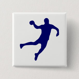 Handball Silhouette Knapp