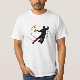 Handball sophisticated design of player and goal tröja