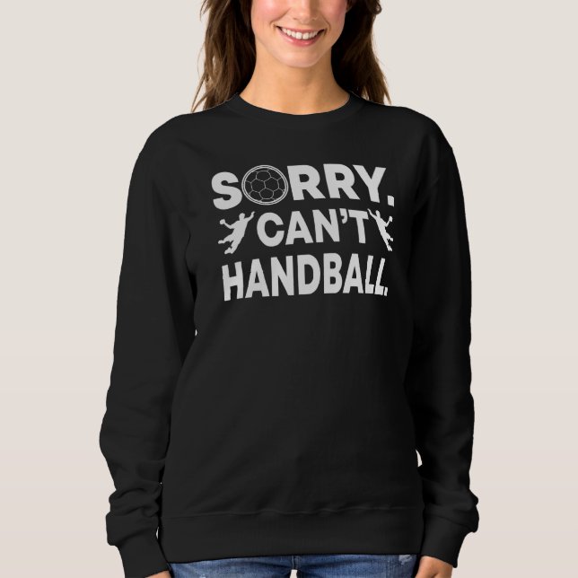 Handball Sport Team Handballer Goalkeeper T Shirt (Framsida)