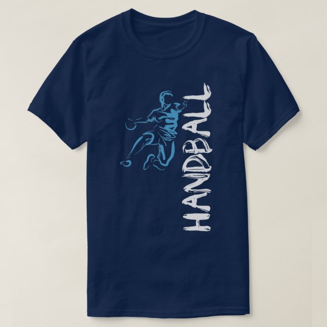 Handball Team 4 T Shirt (Design framsida)