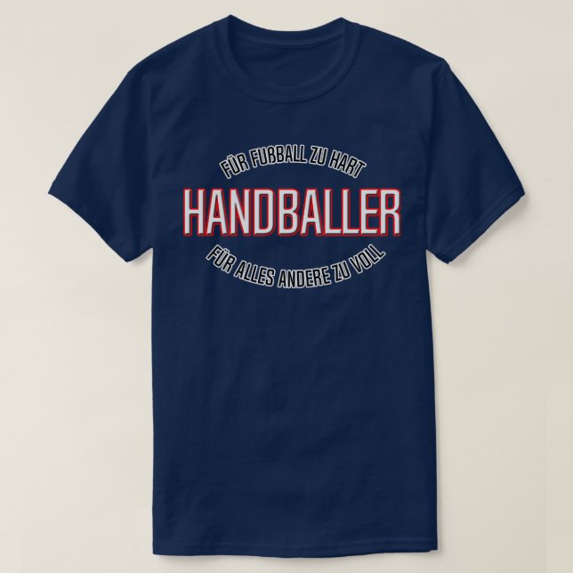 Handball Team T Shirt (Design framsida)