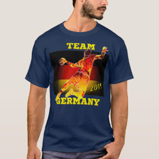 Handball Team Tyskland 2019 Fläkt Shirt T Shirt