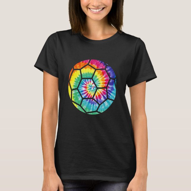 Handball Tie Dye Funny Handball For Women Men Boys T Shirt (Framsida)