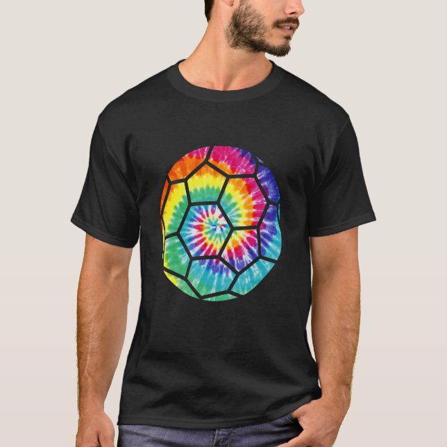 Handball Tie Dye Funny Handball For Women Men Boys T Shirt (Framsida)